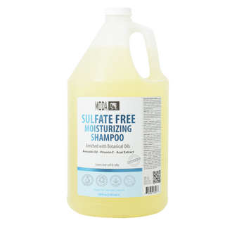 MODA SULAFATE FREE  MOISTURIZING SHAMPOO (128 OZ)