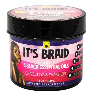 AAA IT'S BRAID | BRAID LOC & TWIST GEL 4.5OZ - Beautylicious Canada