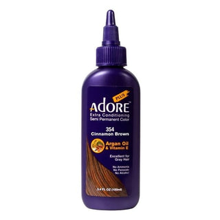 ADORE PLUS SEMI - PERMANENT HAIR COLOR 354 CINNAMON 3.4OZ - Beautylicious Canada