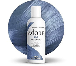 ADORE SEMI - PERMANENT HAIR COLOR 199 LUXE BLUE 4OZ - Beautylicious Canada