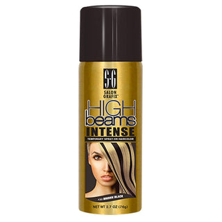 HIGH BEAMS INTENSE TEMP SPRAY-ON HAIRCOLOR - #30 BROWN BLACK 2.7OZ