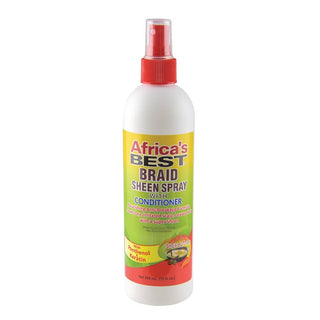 AFRICA'S BEST BRAID SHEEN SPRAY W CONDITIONER 12OZ - Beautylicious Canada