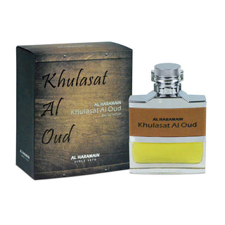 KHULASAT AL OUD FOR HIM BY AL HARAMAIN EAU DE PARFUM 3.4OZ