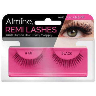 ALMINE BLACK REMI LASHES #6450