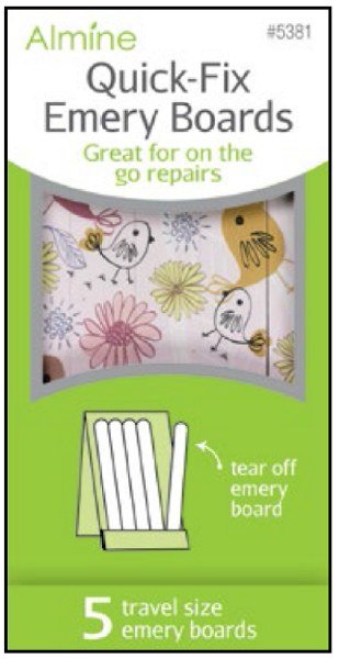 ALMINE QUICK - FIX EMERY BOARDS 5381 - Beautylicious Canada