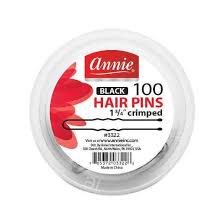 ANNIE 1 3/4" CRIMPED 100CT HAIR PINS 3322 - Beautylicious Canada