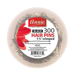 ANNIE 1 3/4" CRIMPED 300CT HAIR PINS 3135 - Beautylicious Canada
