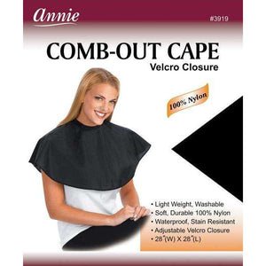 Annie Comb - Out Cape Velcro Closure *3919 - Beautylicious Canada