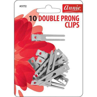 Annie Double Prong Clips 10Ct *3172 - Beautylicious Canada