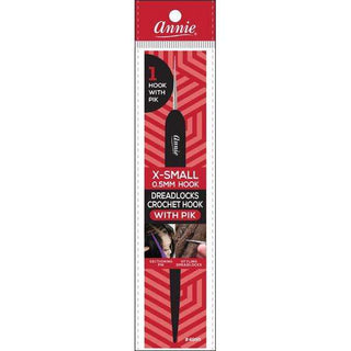 Annie Dreadlocks Crotchet Needle, 1 - Hook (0.5mm) with Pik *4995 - Beautylicious Canada