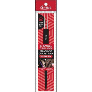 Annie Dreadlocks Crotchet Needle, 2 - Hook (0.5mm) with Pik *4996 - Beautylicious Canada