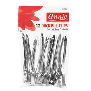 Annie Duck Bill Clips 12Ct *3168 - Beautylicious Canada