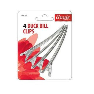 Annie Duck Bill Clips 4Ct *3170 - Beautylicious Canada