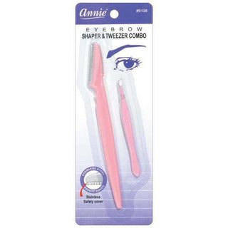 ANNIE EYEBROW SHAPER AND TWEEZERS COMBO