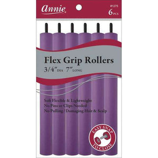 Annie Flex Grip Rollers 3/4 Inch Purple *1275 - Beautylicious Canada