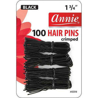 Annie Hair Pins 1 3/4" 100Ct Black *3319 - Beautylicious Canada