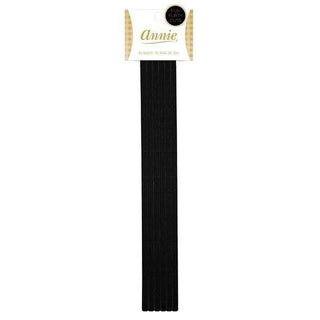 Annie Headband 6ct Black 6mm *8845 - Beautylicious Canada