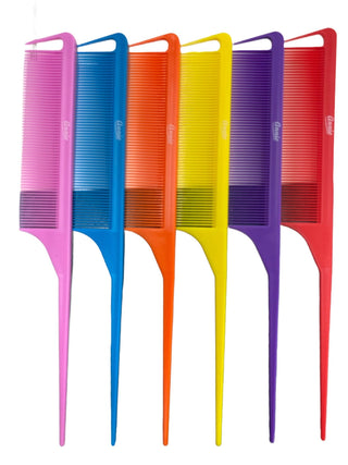 ANNIE HEAT RESISTANT RAT TAIL SECTION COMB 349 - Beautylicious Canada