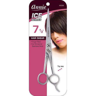 Annie Ice Tempered Stainless Steel Hair Shears 7.5 Inch *5026 - Beautylicious Canada
