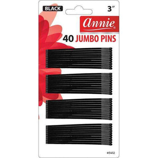 Annie Jumbo Bob Pin 3In 40ct *3412 - Beautylicious Canada