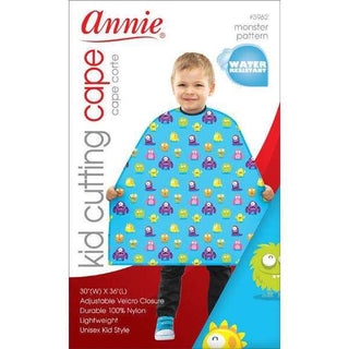 Annie Kid Cutting Cape Blue Pattern *3962 - Beautylicious Canada
