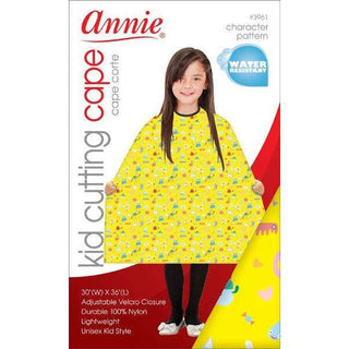 Annie Kid Cutting Cape Yellow Pattern *3961 - Beautylicious Canada