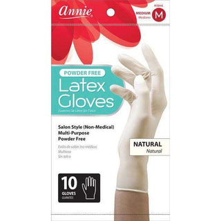 Annie Latex Gloves Powder Free 10Ct *3846 - Beautylicious Canada