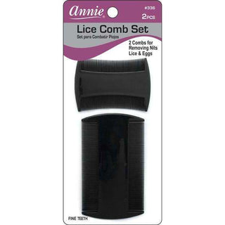 Annie Lice Removal Comb Set 2Ct *336 - Beautylicious Canada