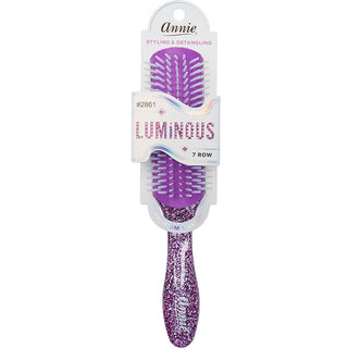 Annie Luminous 7 Row Styling Brush Asst. Color *2861