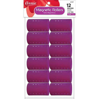 Annie Magnetic Rollers 1 3/4In 12Ct Purple *1357 - Beautylicious Canada