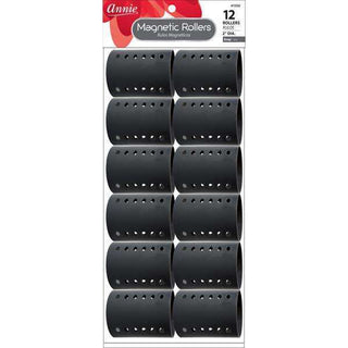 Annie Magnetic Rollers 2In 12Ct Gray *1358 - Beautylicious Canada