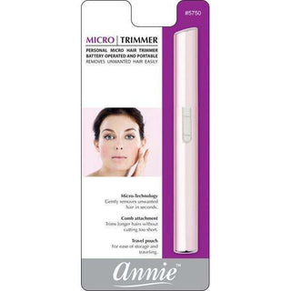 Annie Micro Facial Trimmer Pink *5750 - Beautylicious Canada