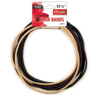Annie No Tangle Hair Band 5.5"Diameter 8Ct Asst Color *3371 - Beautylicious Canada