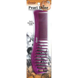 Annie Pearl Shine Comb Detangler Asst Color *150 - Beautylicious Canada