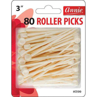 Annie Plastic Roller Picks 3In 80Ct *3199 - Beautylicious Canada