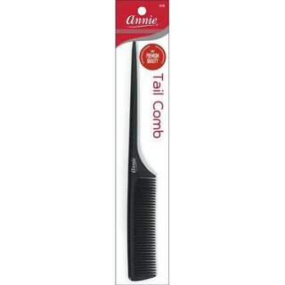 Annie Premium Rat Tail Comb Black 1ct *16 - Beautylicious Canada