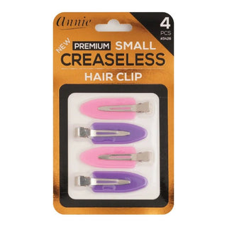 ANNIE PREMIUM SMALL CREASELESS HAIR CLIP 4PCS 3426 - PINK & PURPLE - Beautylicious Canada