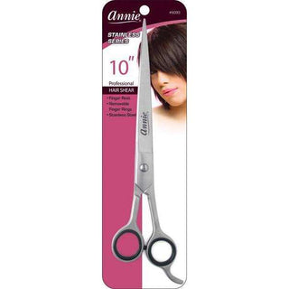 Annie Professional Stainless Barber Shears 10 Inch *5030 - Beautylicious Canada