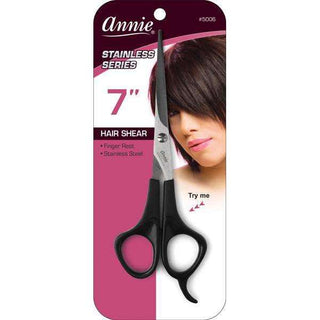 Annie Professional Stainless Hair Shears 7 Inch *5006 - Beautylicious Canada