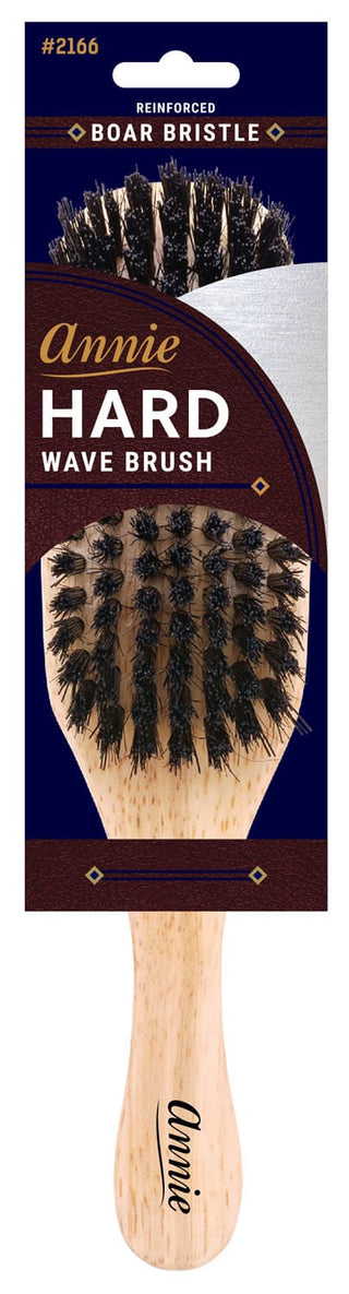 ANNIE REINFORCED BOAR BRISTLE HARD WAVE BRUSH - Beautylicious Canada