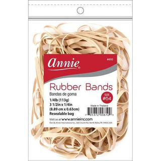 Annie Rubber Band 3 1/2" x 1/4", 1/4 lb Beige *610 - Beautylicious Canada