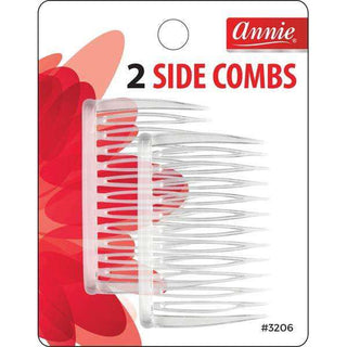 Annie Side Combs Medium 2Ct Asst Color *3206 - Beautylicious Canada