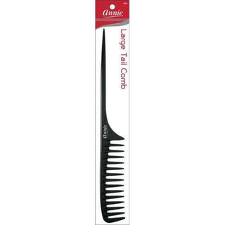 Annie Tail Comb Size L Black *38 - Beautylicious Canada