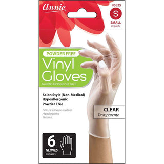 Annie Vinyl Gloves Powder Free 6Ct *3837 - Beautylicious Canada
