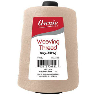 ANNIE WEAVING THREAD - BEIGE 1200M 4982 - Beautylicious Canada