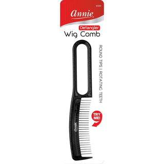 Annie Wig Detangler Comb Black Color *230 - Beautylicious Canada