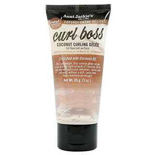 Aunt Jackies Coconut Curling Nourishing And Moisturizing Squeeze Hair Styling Gel, 3 Oz - Beautylicious Canada