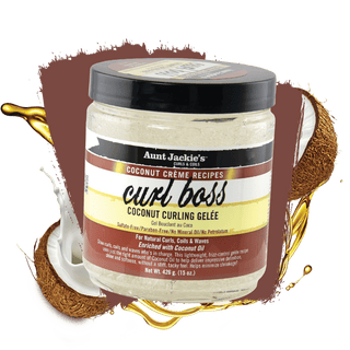 AUNT JACKIE'S Curl Boss Coconut Curling Gelee (15oz) - Beautylicious Canada