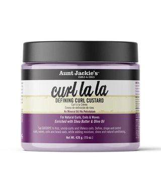 AUNT JACKIE'S CURL LA LA DEFINING CURL CUSTARD 15OZ - Beautylicious Canada