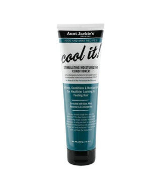 AUNT JACKIES CURLS & COILS COOL IT! STIMULATING MOISTURIZING CONDITIONER 10OZ - Beautylicious Canada